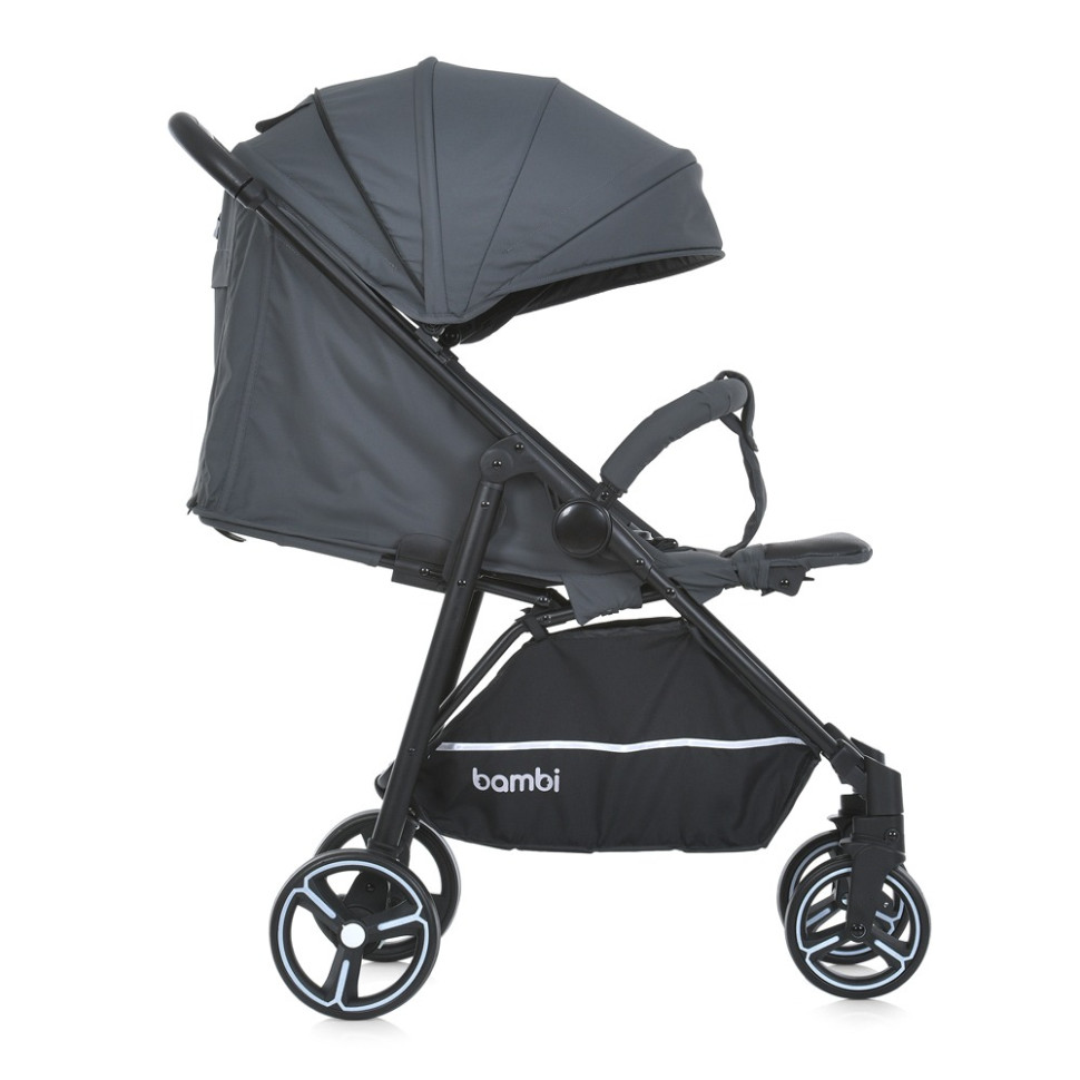 Коляска детская прогулочная Bambi M 4249-2 Gray Matt