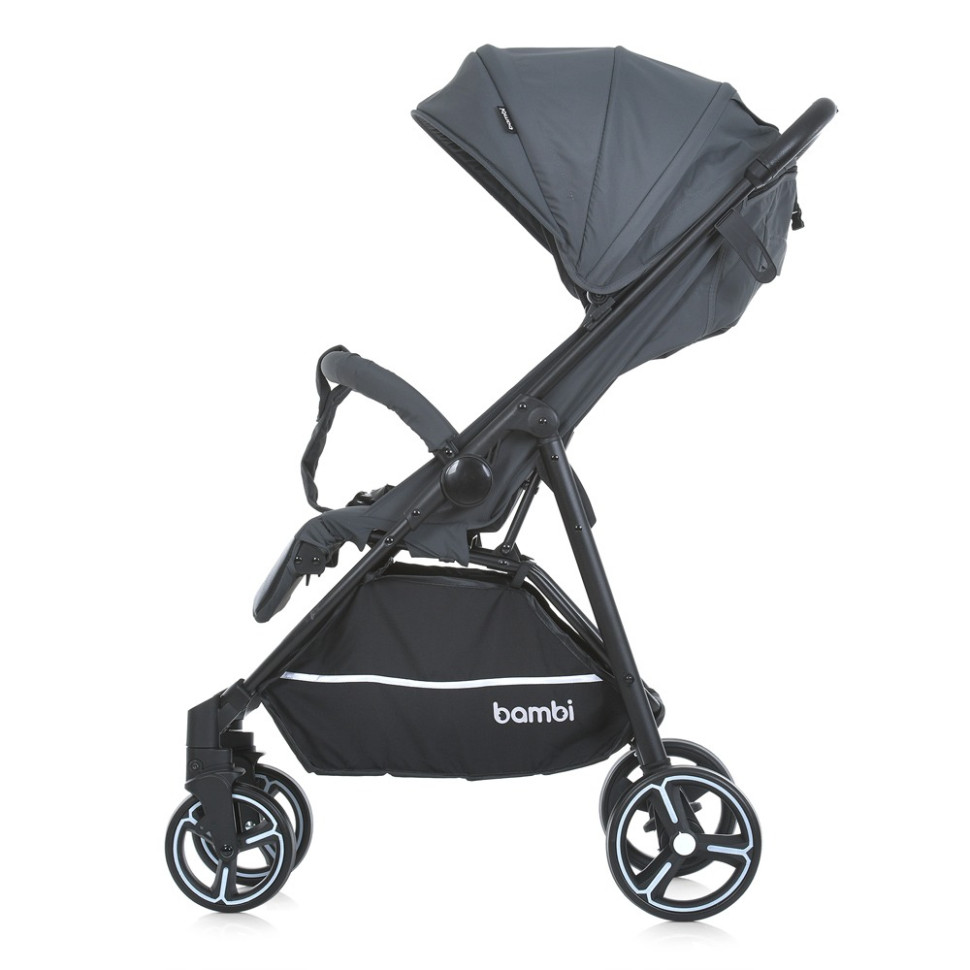 Коляска детская прогулочная Bambi M 4249-2 Gray Matt