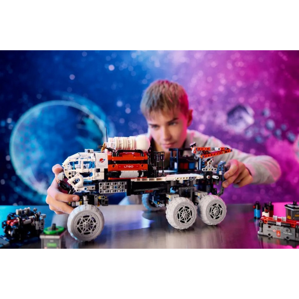 Конструктор Technic Марсоход команды исследователей LEGO 42180, 1599 деталей