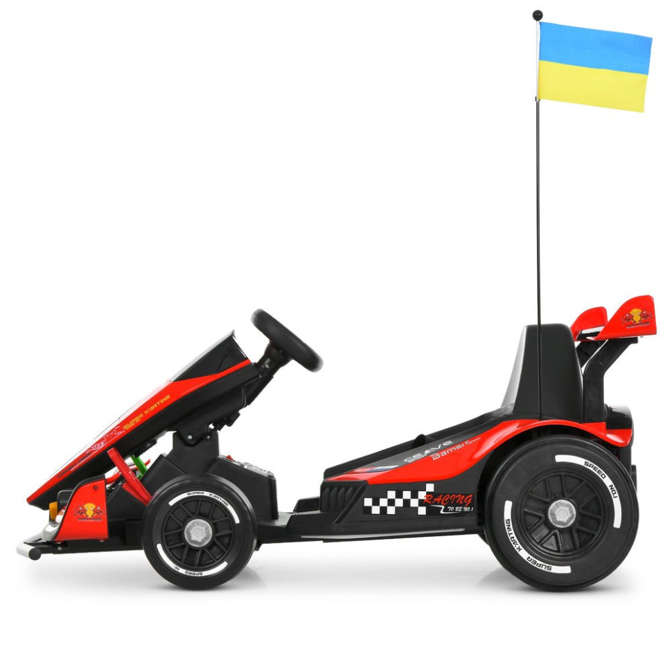 Детский электромобиль Электрокарт Bambi Kart M 6322EBLR-3 до 50 кг