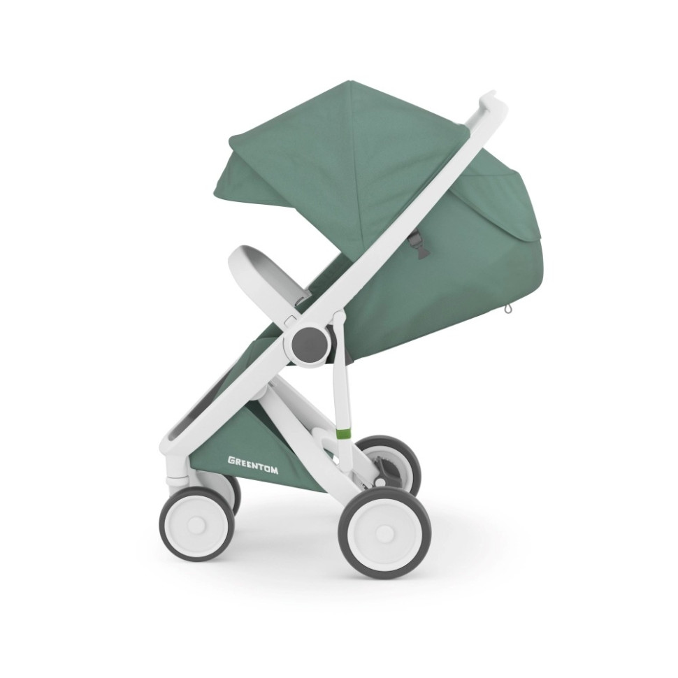 Прогулочная коляска Classic Greentom 8719323770836 Sage-White