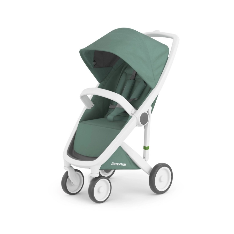 Прогулочная коляска Classic Greentom 8719323770836 Sage-White