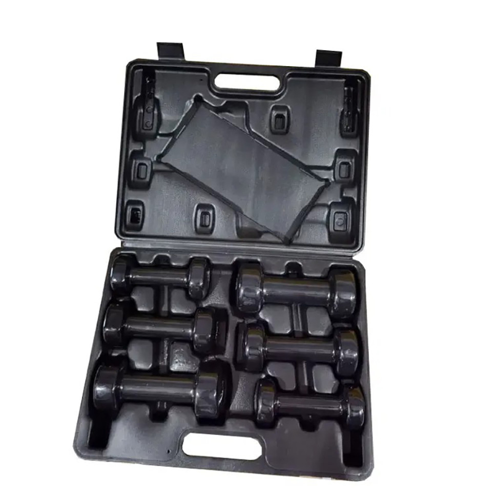 Набор гантелей PowerPlay PP_4121_9kg, 9 кг, в кейсе