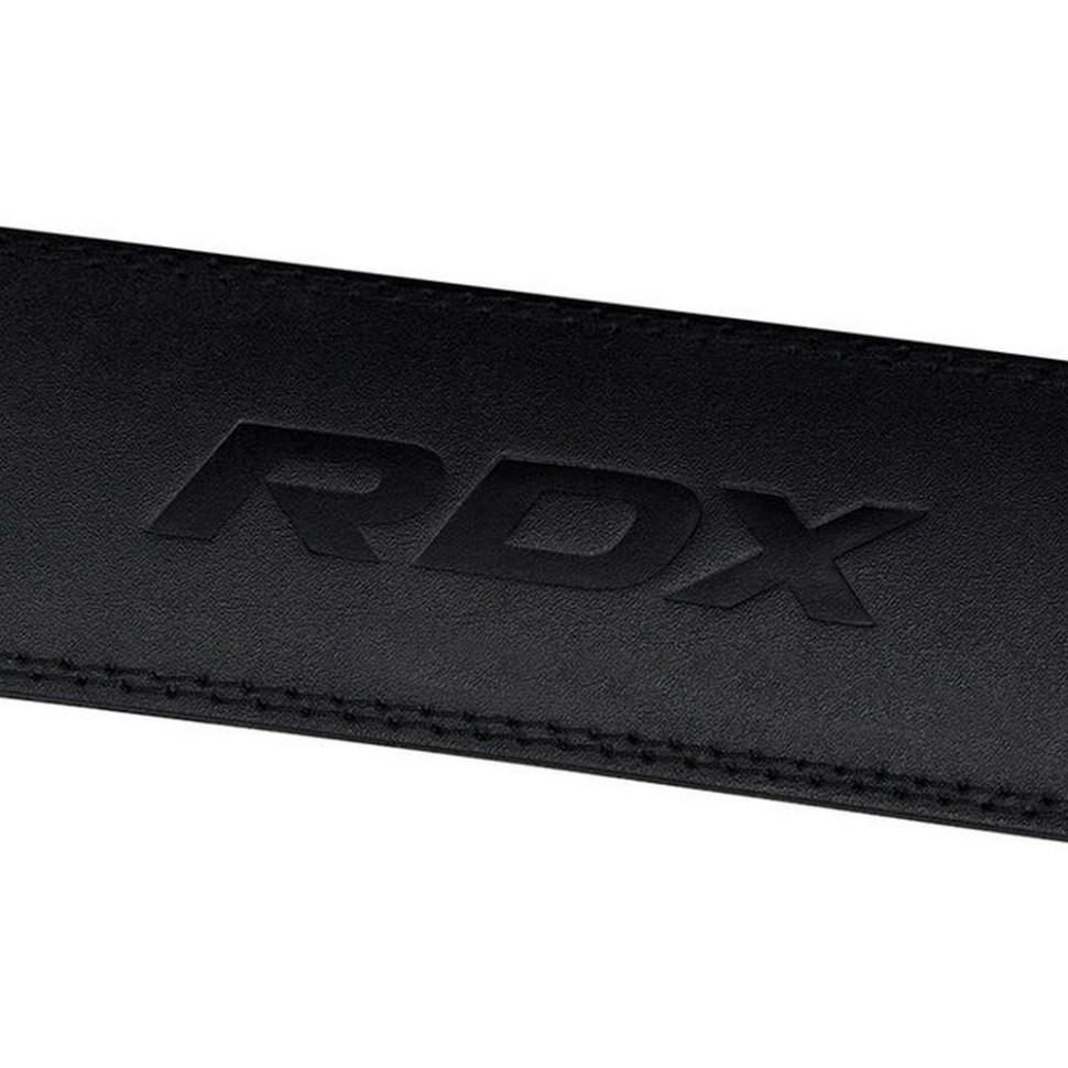 Пояс для важкої атлетики 4 RDX Inc Limited WBS-4FB-M, шкіряний, Black, M