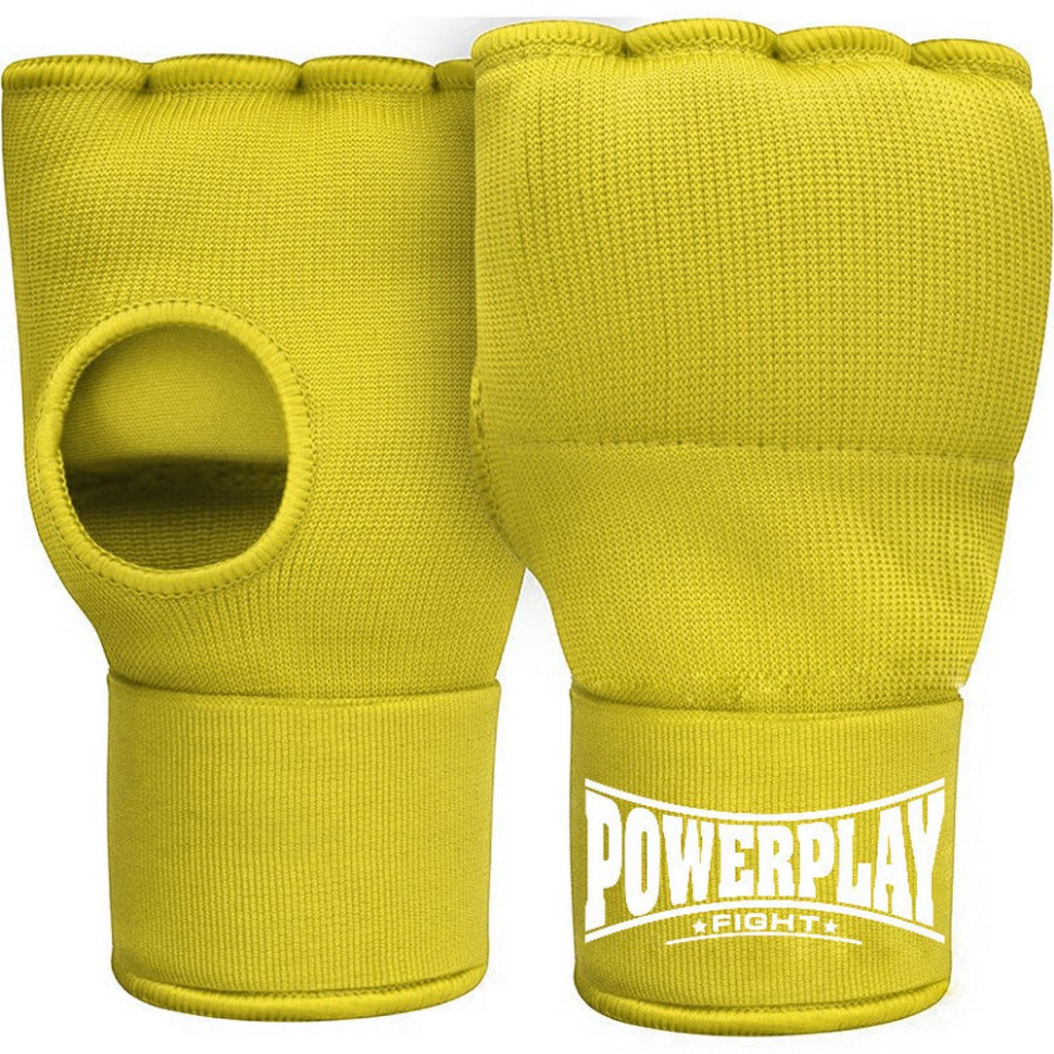 Бинти-рукавиці з гелевими подушечками 3096 PowerPlay PP_3096_Olive_M, розмір  M