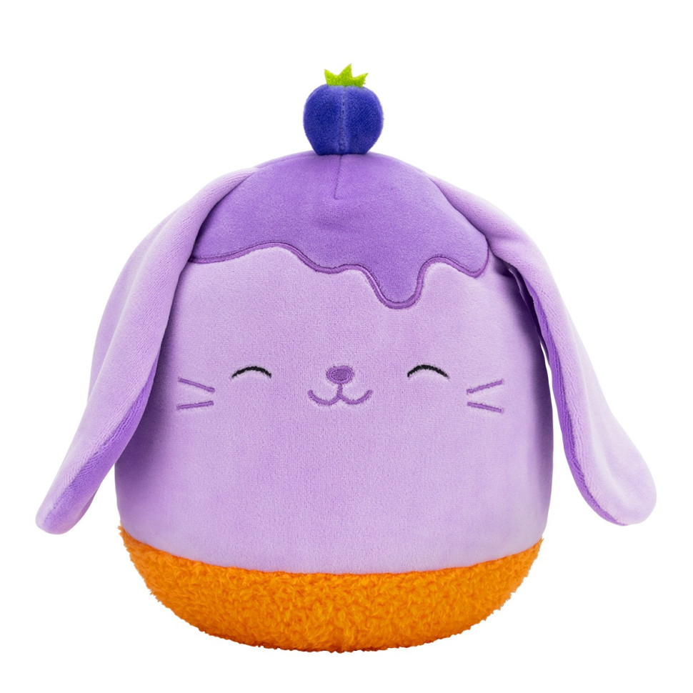 Дитяча м'яка іграшка Чорничний Кролик Squishmallows SQER01208, 19 см
