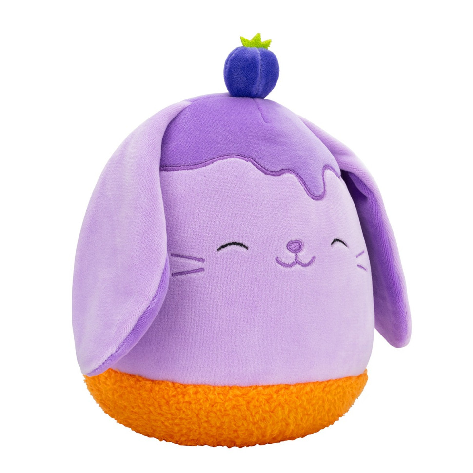 Дитяча м'яка іграшка Чорничний Кролик Squishmallows SQER01208, 19 см
