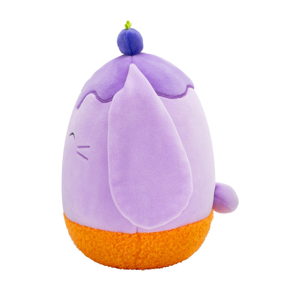 Дитяча м'яка іграшка Чорничний Кролик Squishmallows SQER01208, 19 см