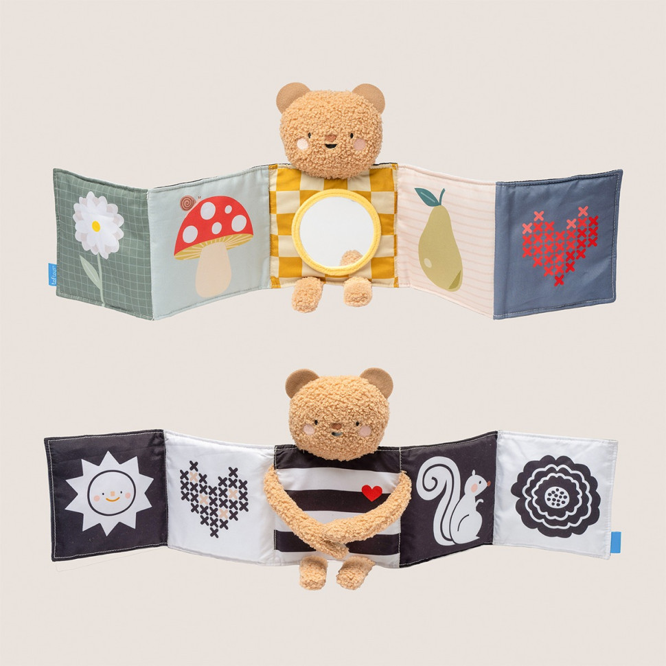 Розвиваюча дитяча книжка-розкладушка 