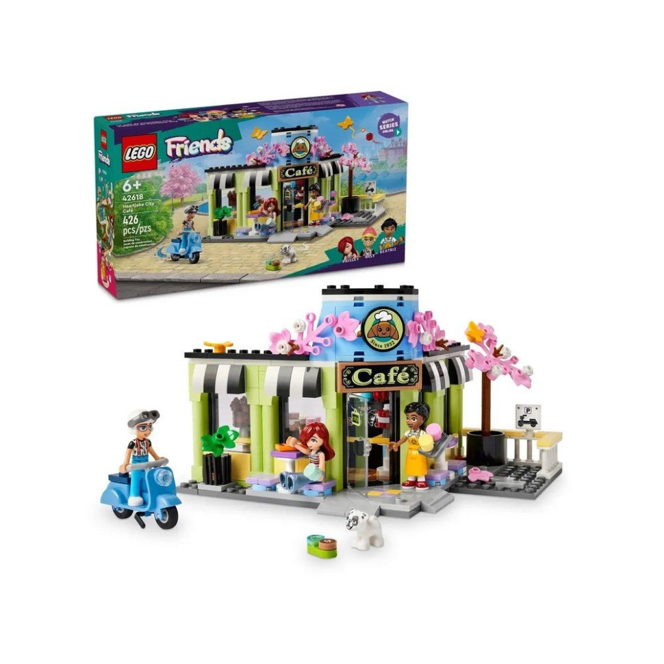 Конструктор «Кофейня Хартлейк-Сити» LEGO 42618, 426 деталей