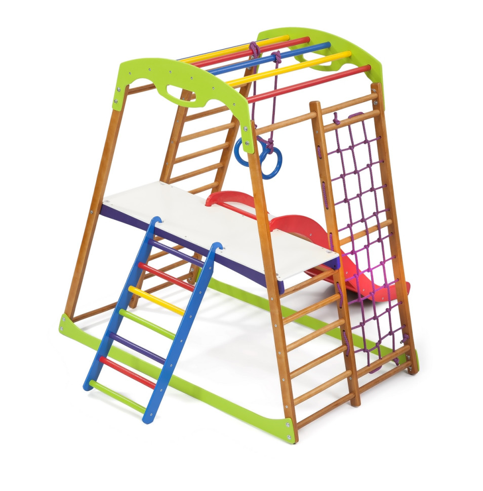 Дитячий спортивний комплекс SportBaby BabyWood Plus 2 для дому