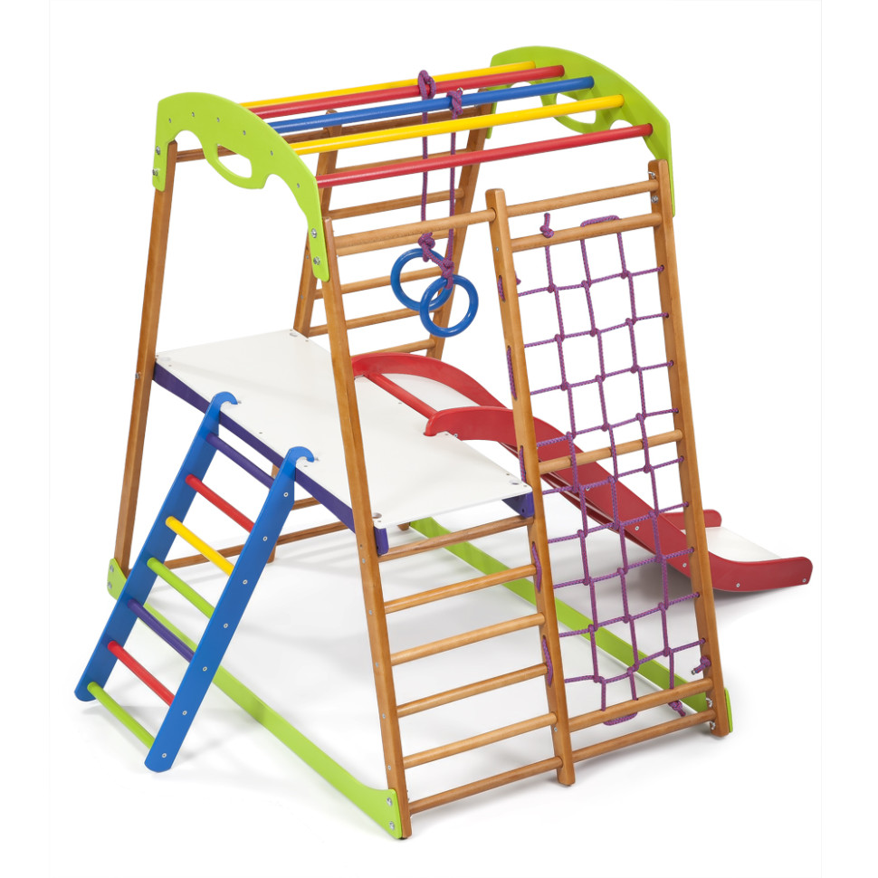 Дитячий спортивний комплекс SportBaby BabyWood Plus 2 для дому
