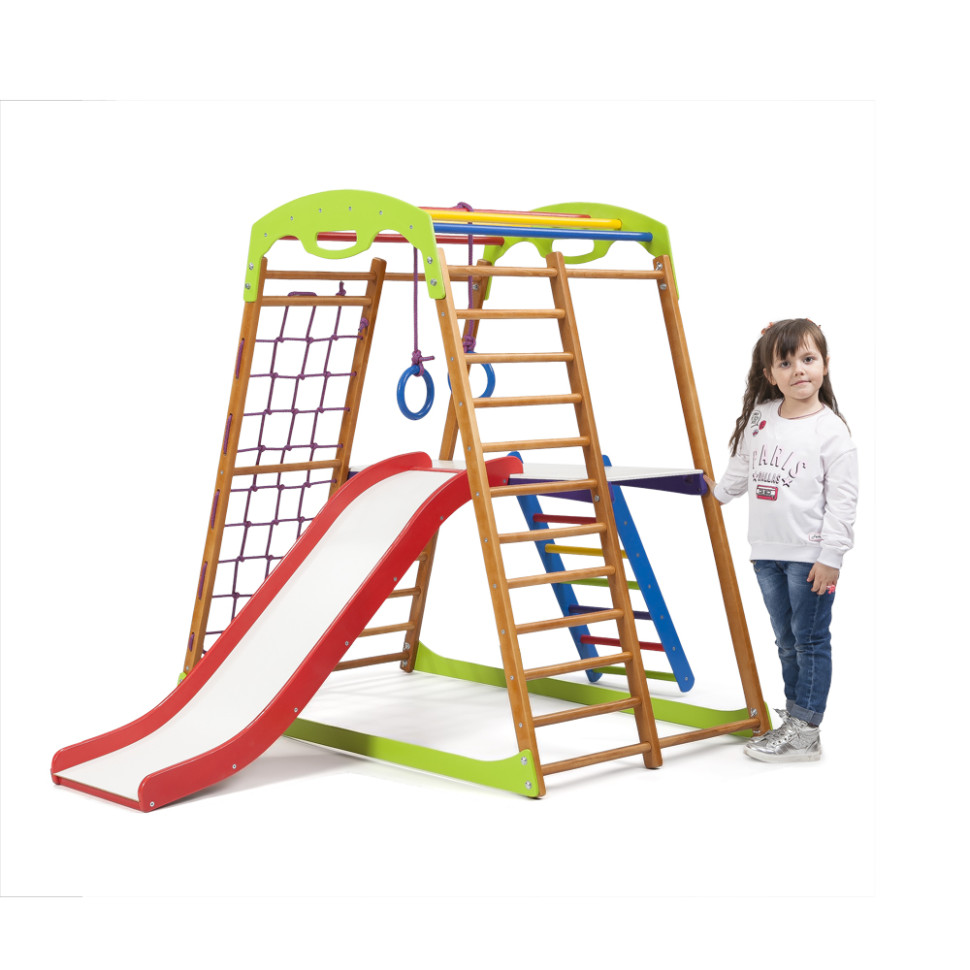 Дитячий спортивний комплекс SportBaby BabyWood Plus 2 для дому