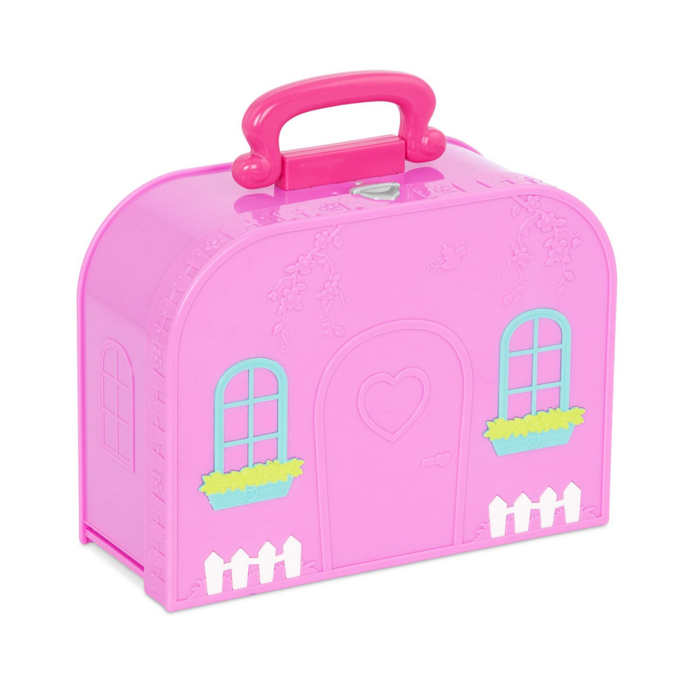 Игровой набор Li'l Woodzeez Кейс фиолетовый (Спальня) с аксессуарами WZ6598Z