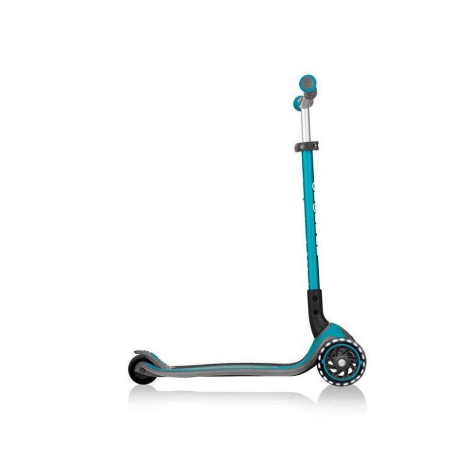 Самокат детский MASTER LIGHTS GLOBBER 662-105-2 бирюзовый, колеса с подсветкой