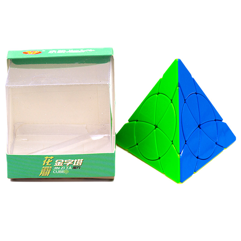 YJ Petal Pyraminx stickerless | пірамідка YJ8387