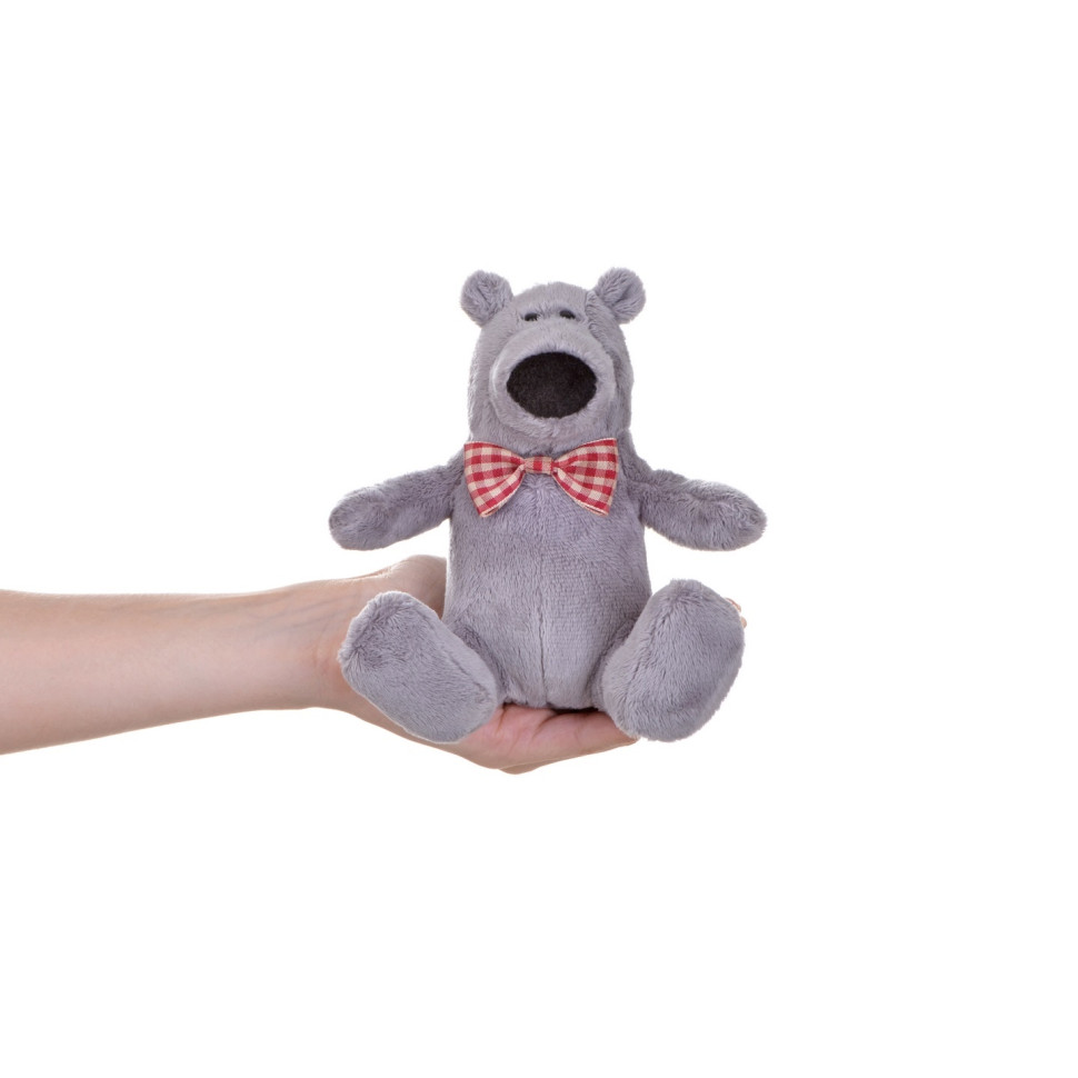 М'яка іграшка Same Toy Полярний ведмедик сірий 13 см THT665
