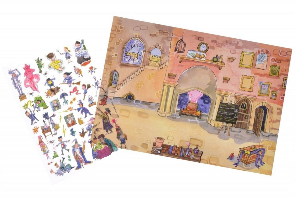 Перекладні наклейки Scribble Down Школа магії, А5 SD/05