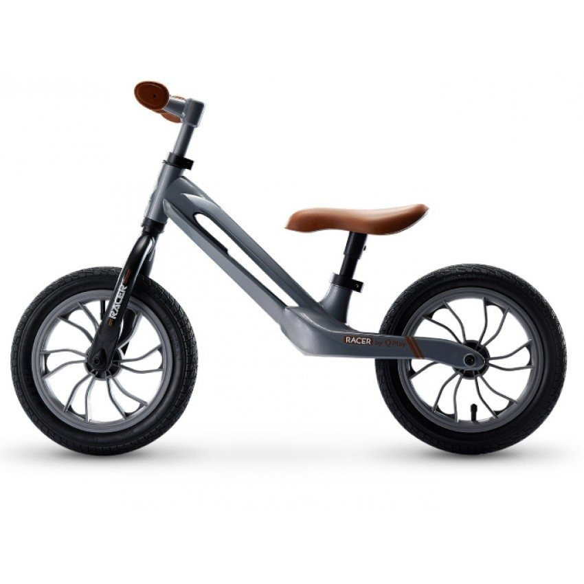 Біговел дитячий Qplay B-300Grey Racer з надувними колесами
