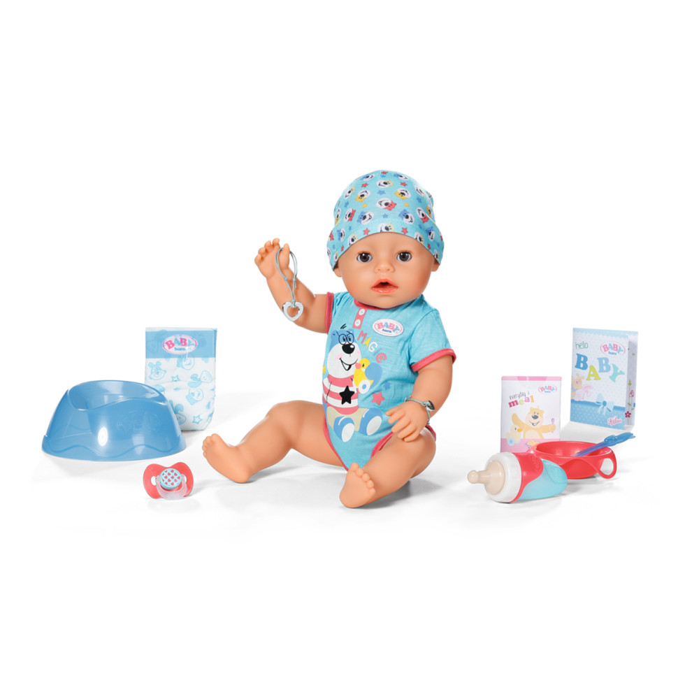 Лялька-пупс Чарівний хлопчик Baby Born 834992, 43 см, з аксесуарами