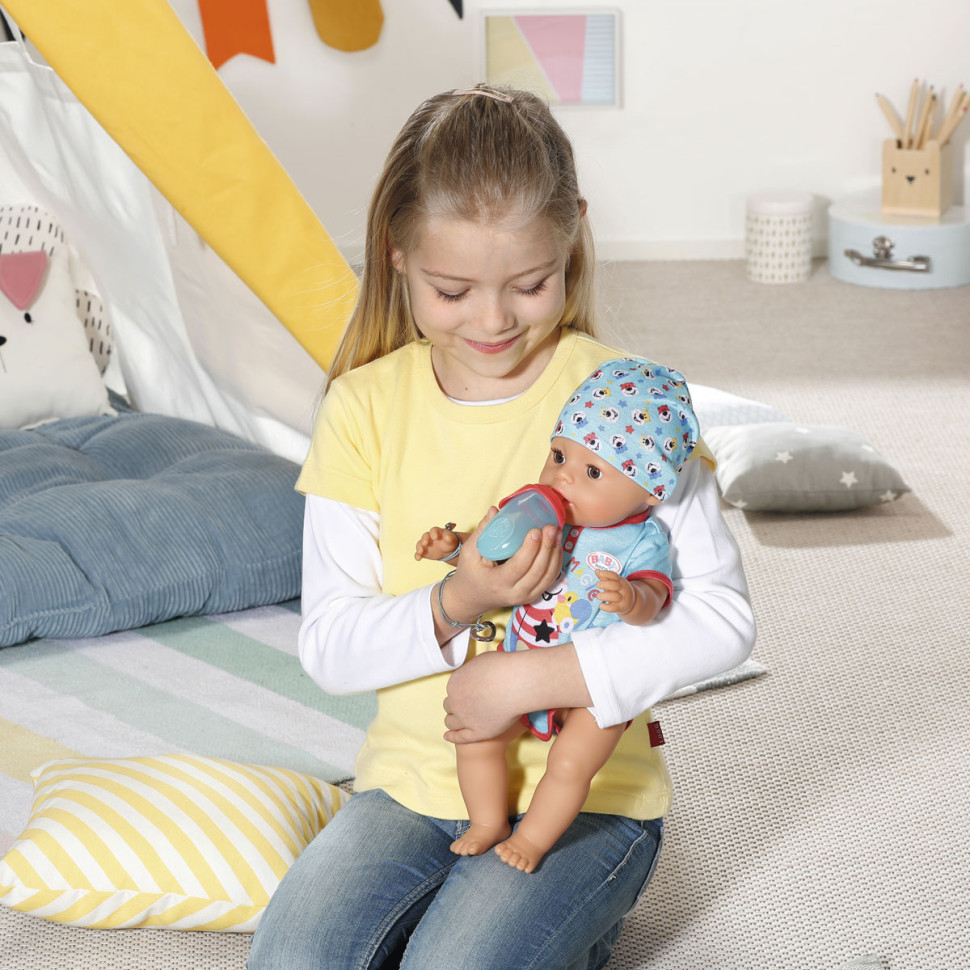 Лялька-пупс Чарівний хлопчик Baby Born 834992, 43 см, з аксесуарами