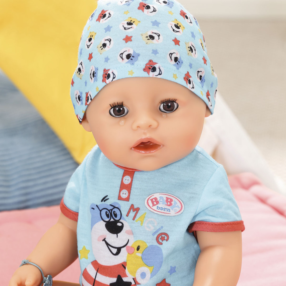 Лялька-пупс Чарівний хлопчик Baby Born 834992, 43 см, з аксесуарами