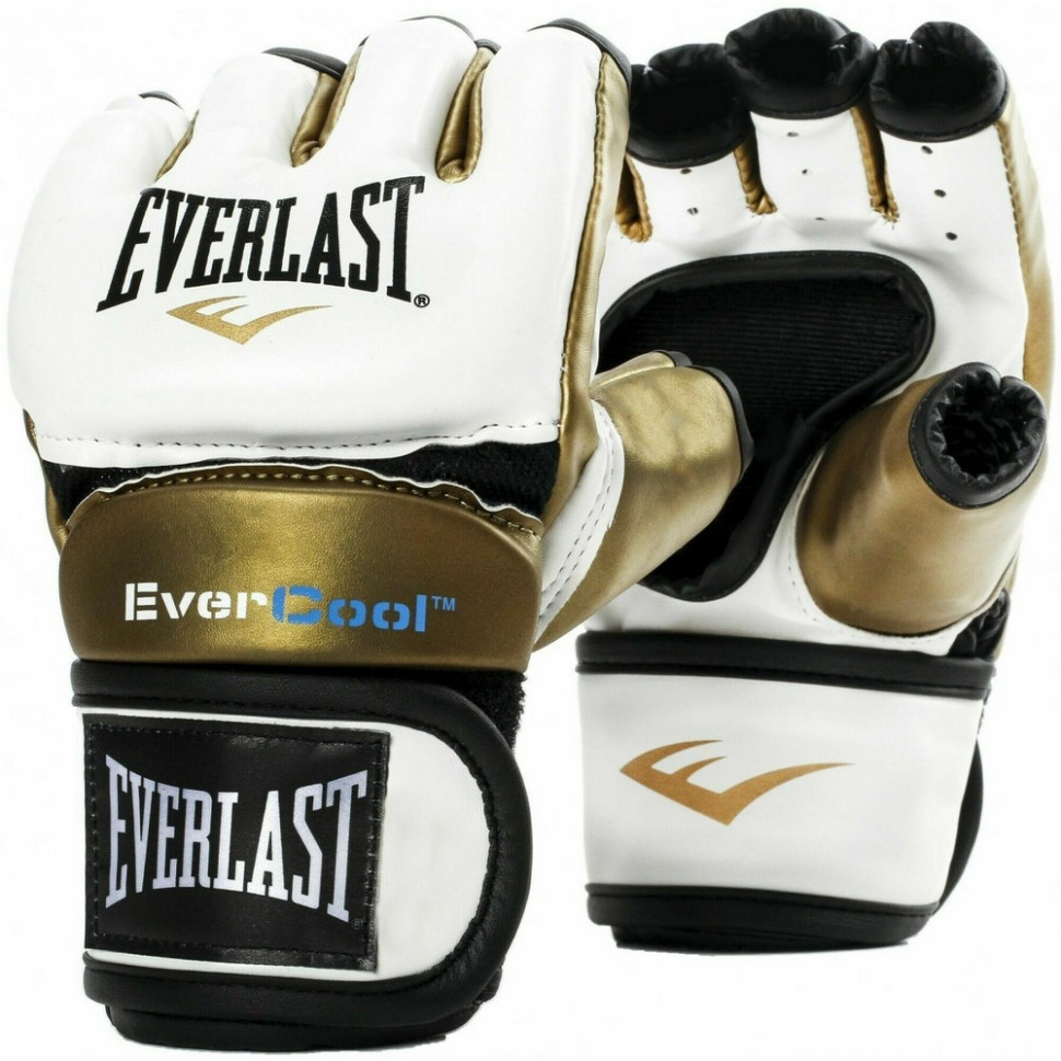 Перчатки MMA EVERSTRIKE TG GL Everlast 839310-70-33-S/M, белый, S/M