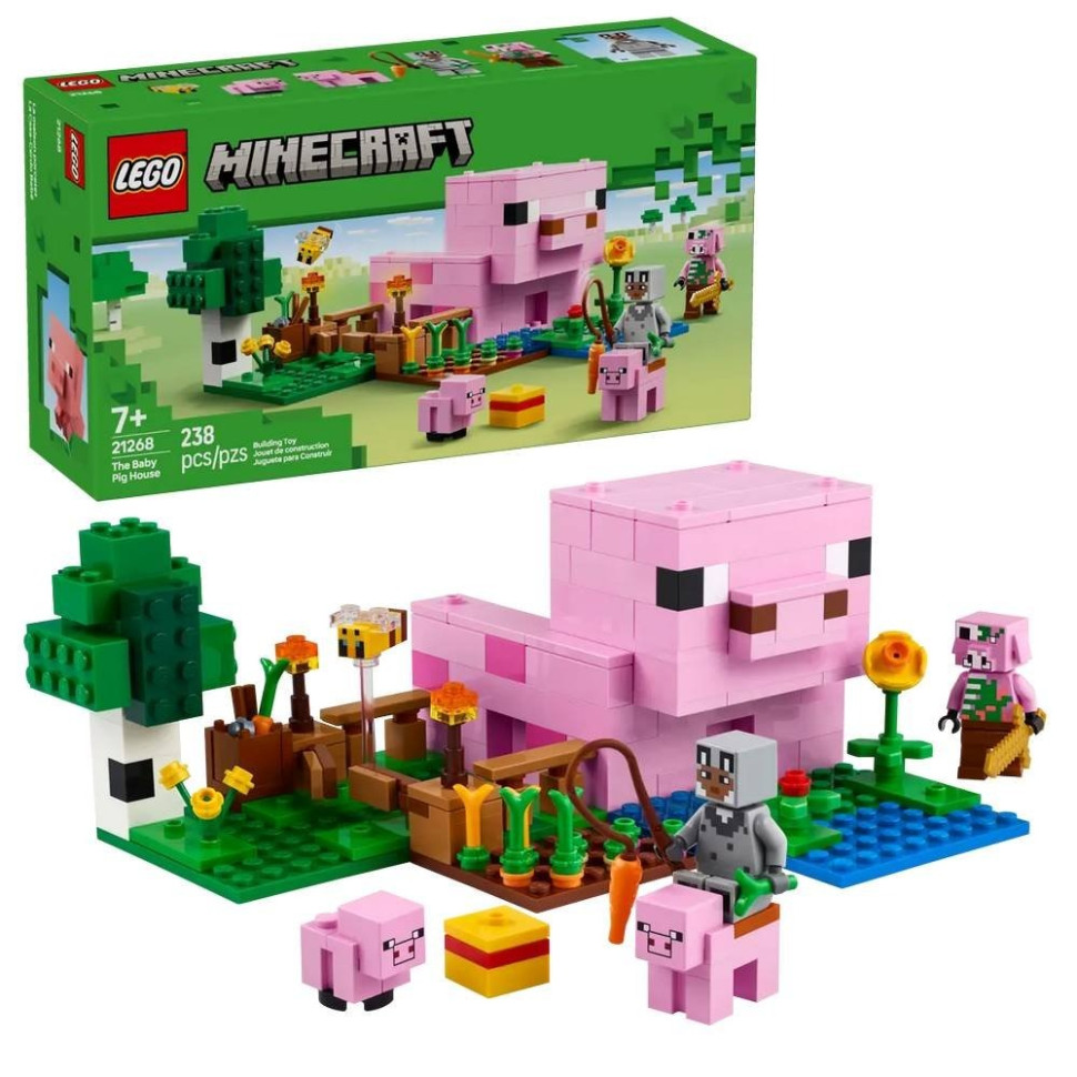 Конструктор Будинок для поросят LEGO 21268, 238 деталей