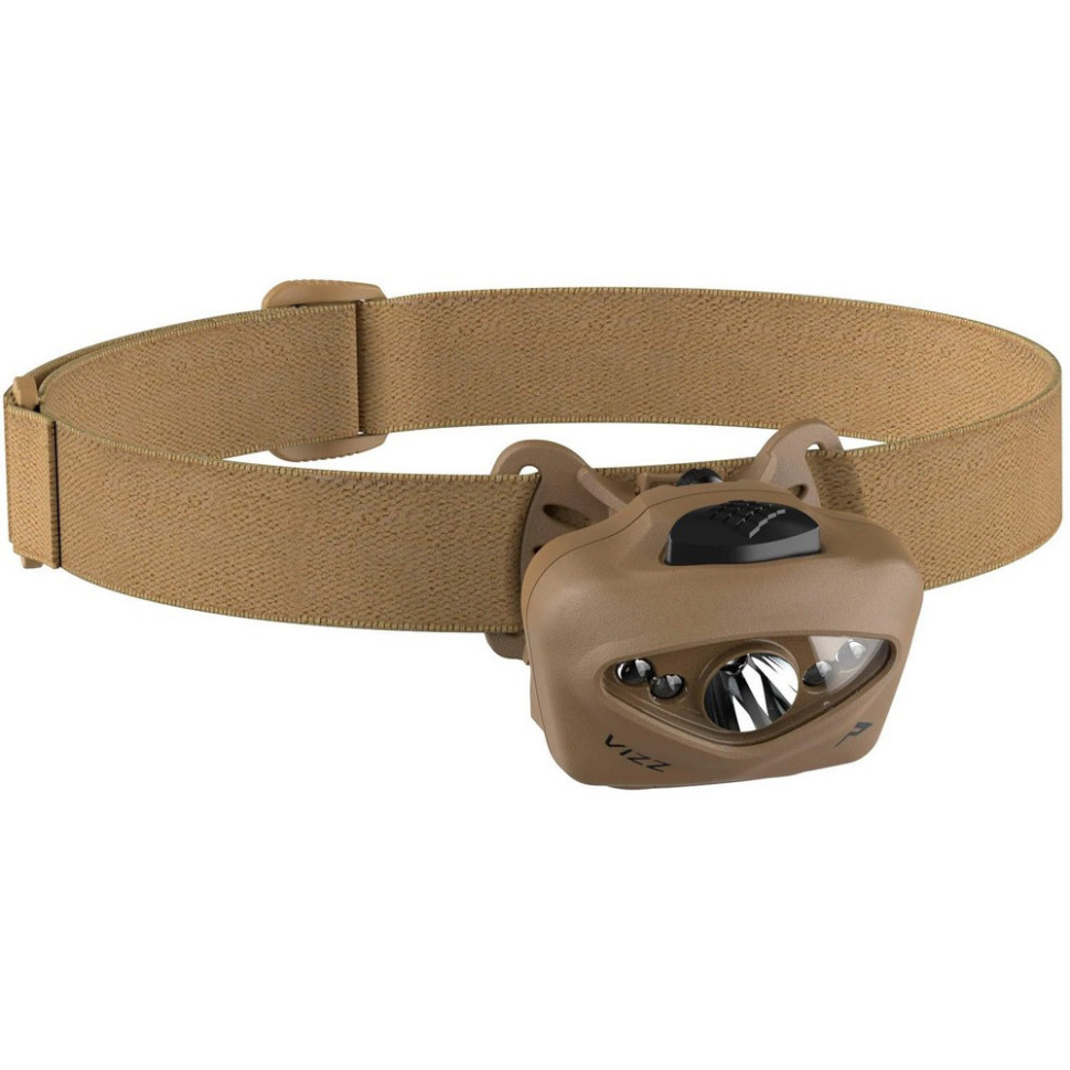 Фонарь налобный Vizz Tactical MPLS Princeton Tec VIZZ-MPLS-TN 550 Lumens, tan