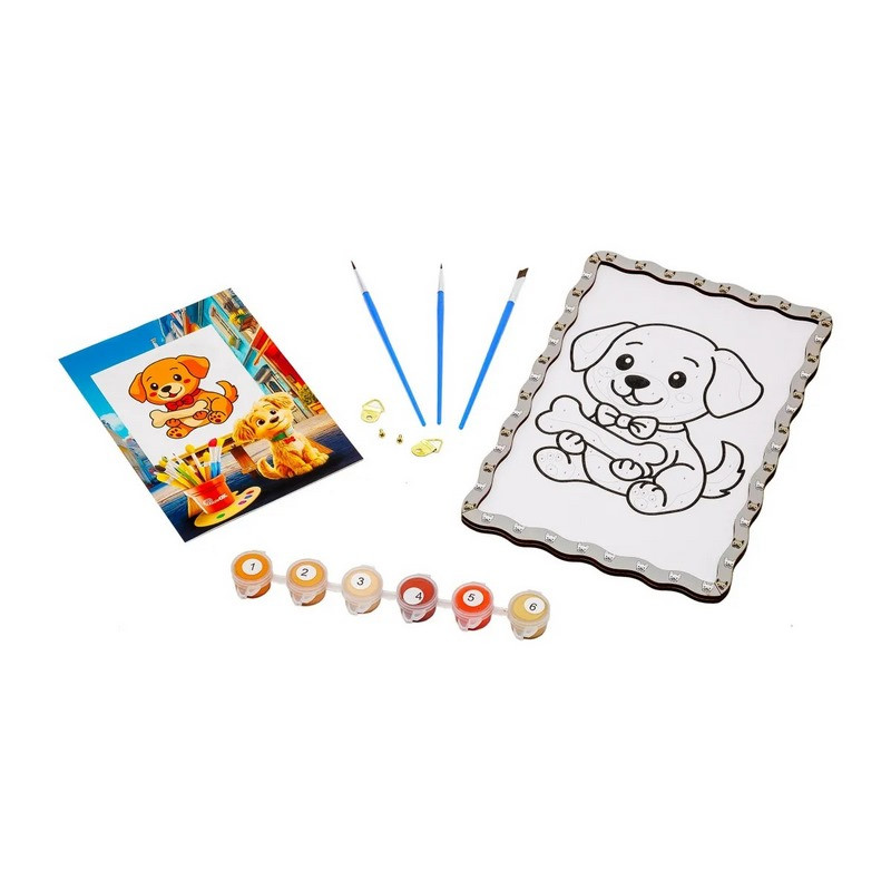 Детский набор для росписи по дереву 