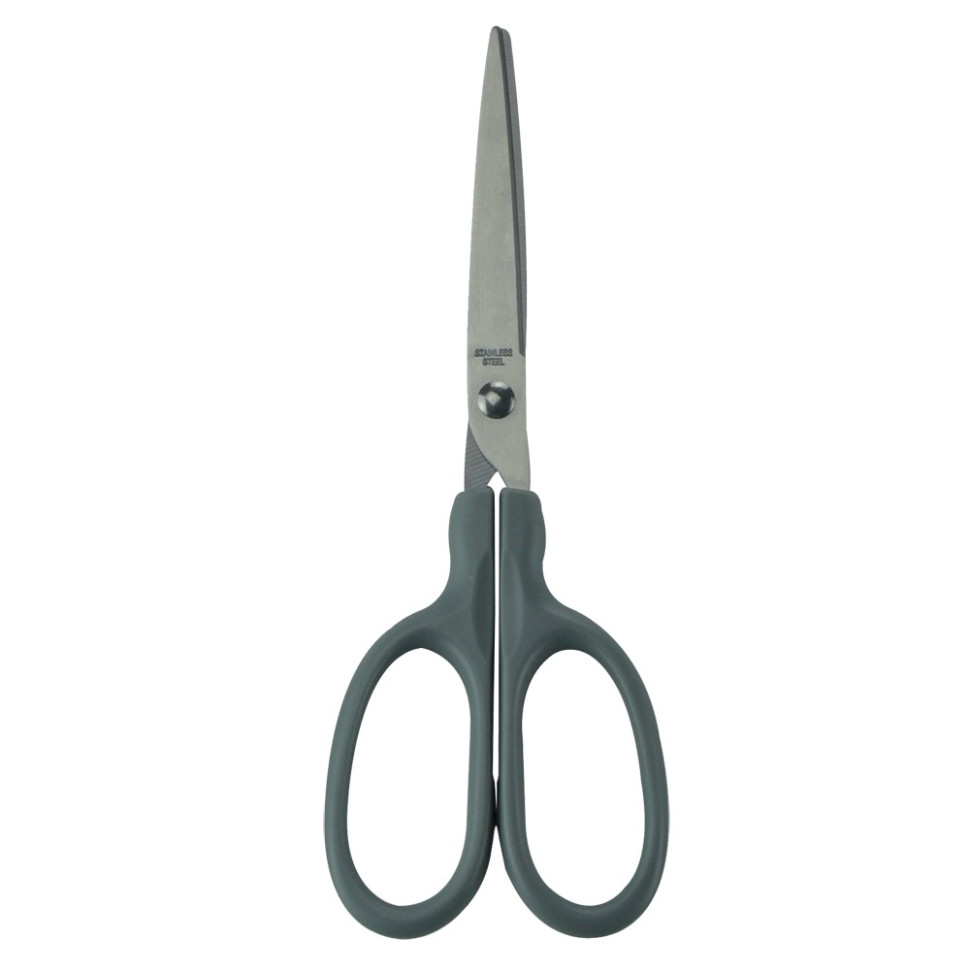 Ножицi офiснi Jobmax BUROMAX BM.4523 симетричні, 170 мм, сірий