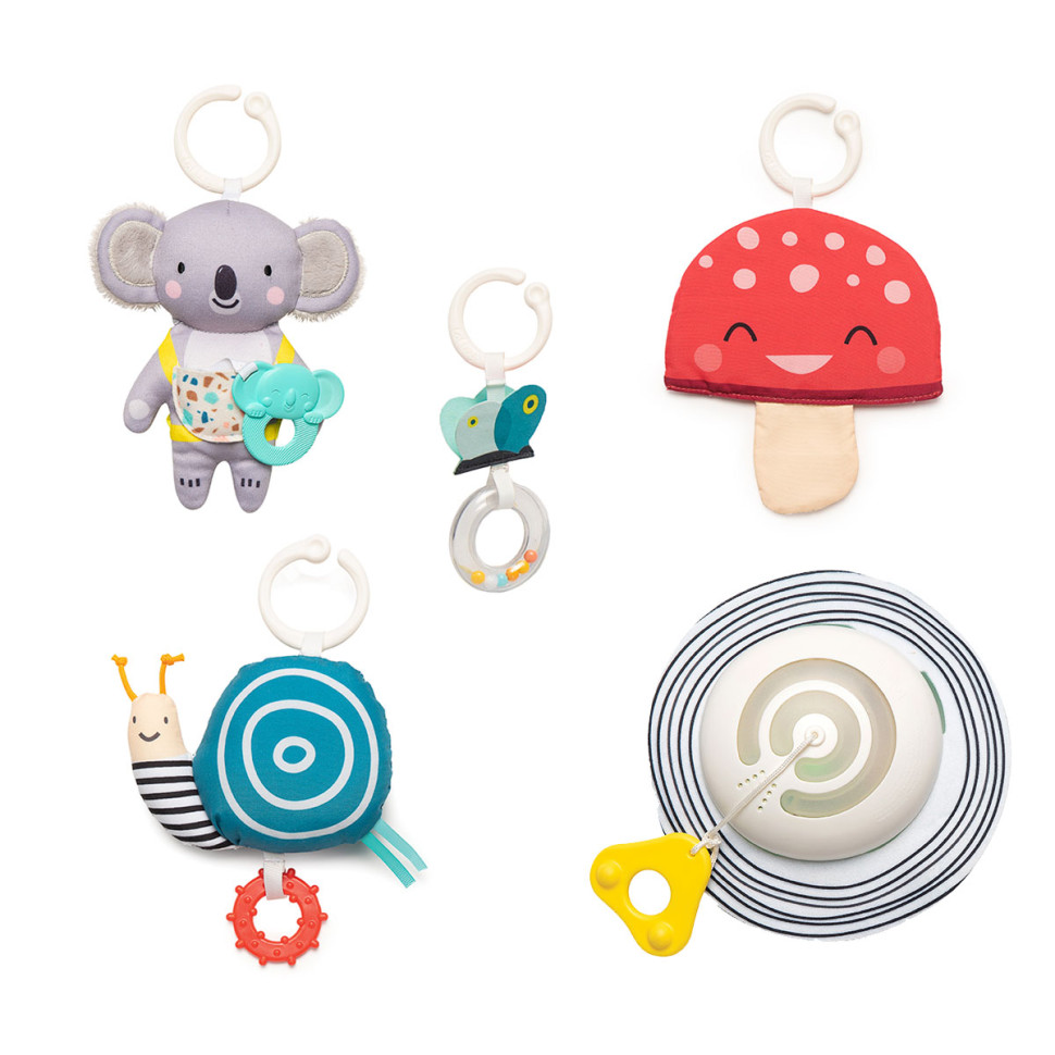 Развивающий музыкальный коврик Мир вокруг Taf Toys 12435 с дугами