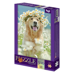 Пазл класичний "Funny dog" Danko Toys C500-15-12, 500 елементів