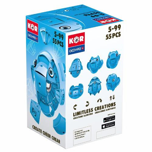 Конструктор магнітний KOR Pantone Blue | Магнітний конструктор Геомаг Кор блакитний PF.800.673.00