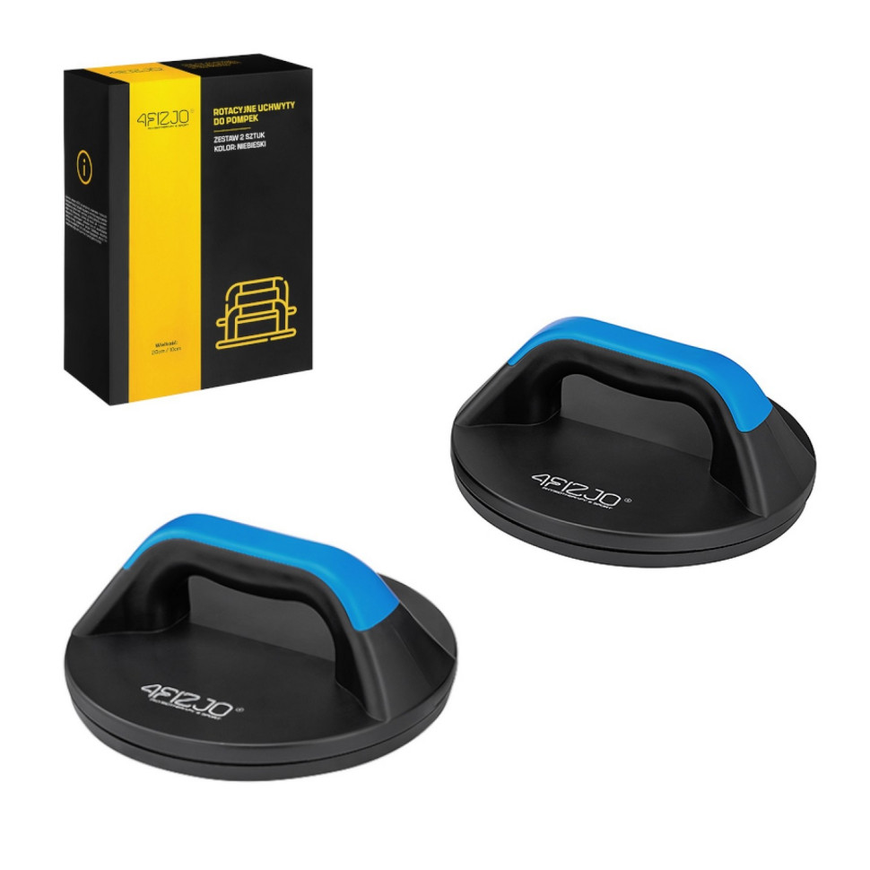 Опори для віджимань поворотні Push-up Bars 4FIZJO 4FJ0218