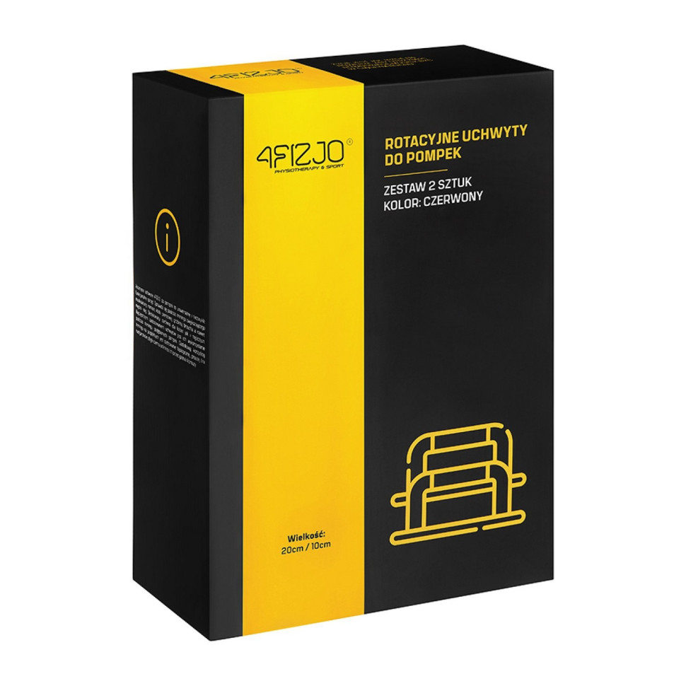 Опори для віджимань поворотні Push-up Bars 4FIZJO 4FJ0218