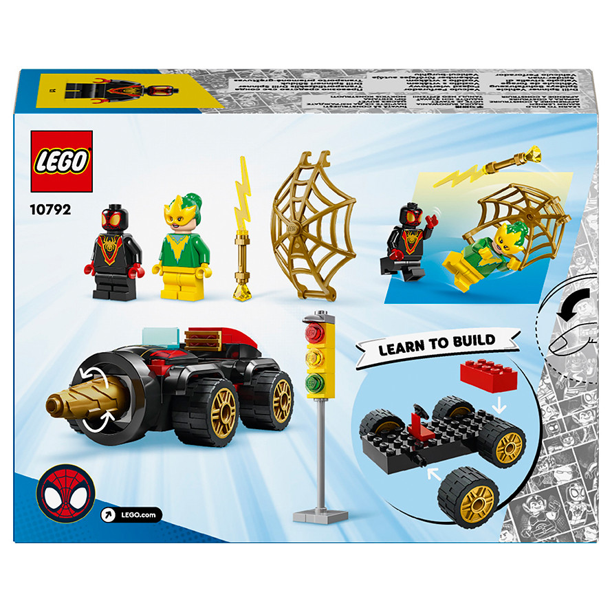 Конструктор LEGO Spidey Бурильная дрель 10792, 58 деталей
