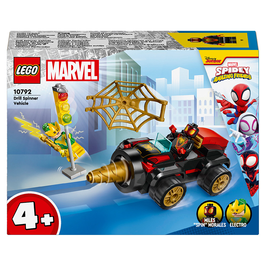 Конструктор LEGO Spidey Бурильная дрель 10792, 58 деталей