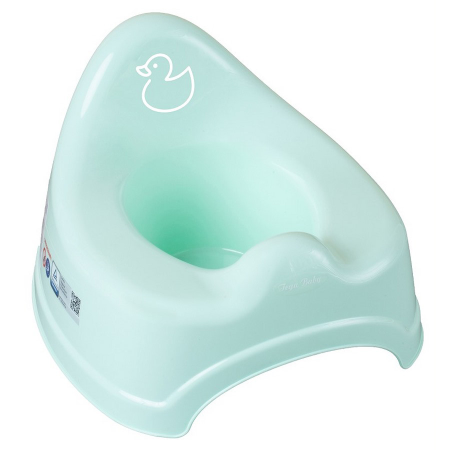 Горщик дитячий «Каченя» Tega Baby PO-072-131 м'ятний