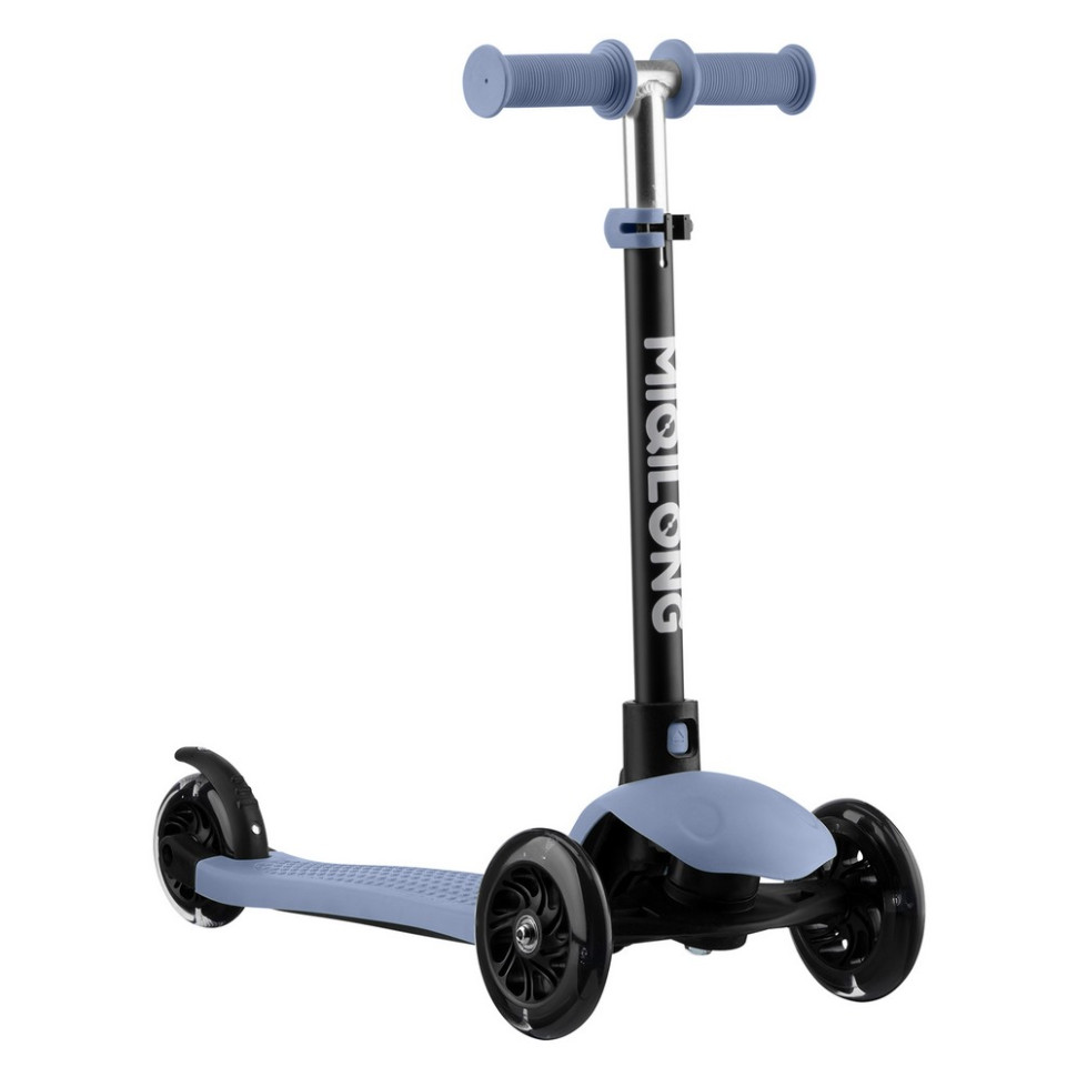 Самокат триколісний дитячий Alamo Miqilong ALAMO-125-BLUE синій