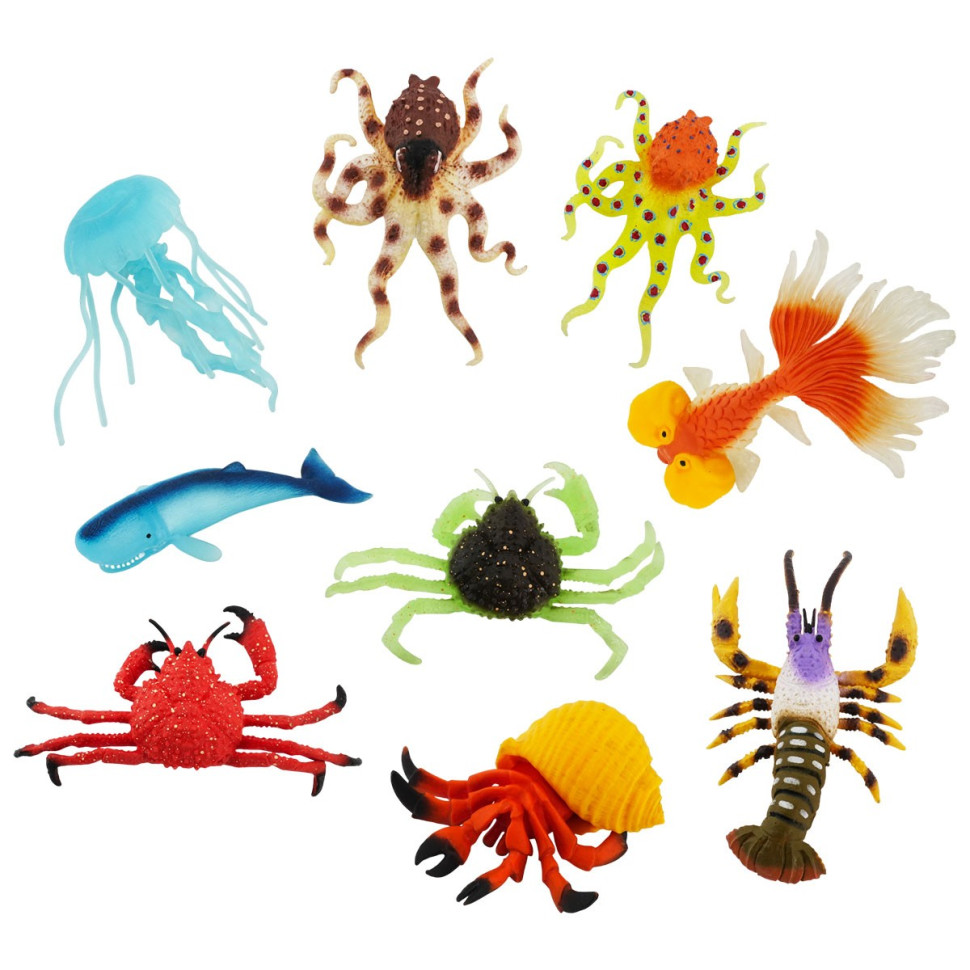 Стретч-іграшка Підводна фантазія Tiki Wiki SQ009 серії Maxi, у вигляді тварини