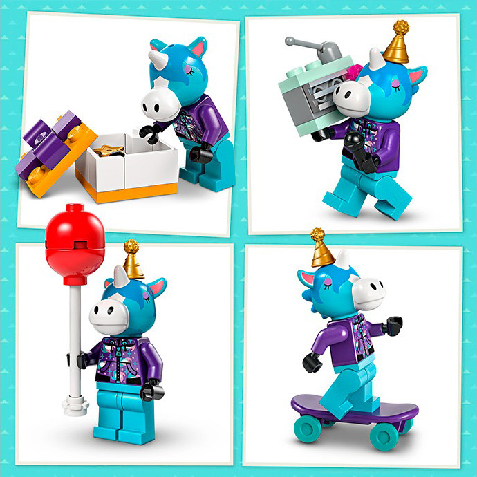 Конструктор Lego Animal Crossing Вечеринка по случаю дня рождения Julian 77046, 170 деталей