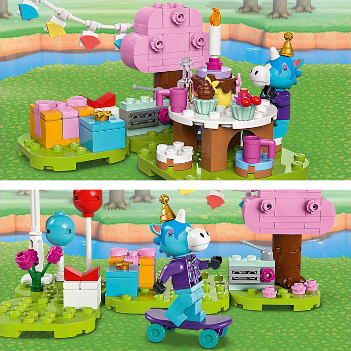 Конструктор Lego Animal Crossing Вечеринка по случаю дня рождения Julian 77046, 170 деталей