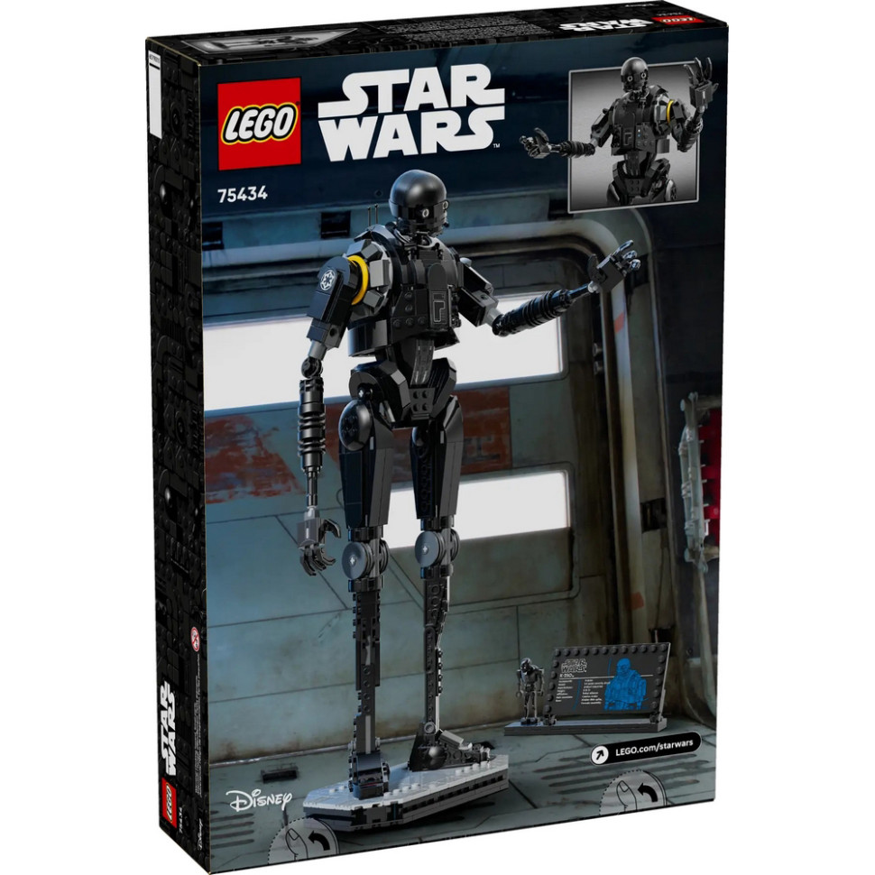 Конструктор Star Wars Дроїд-охоронець K-2SO LEGO 75434, 845 деталей