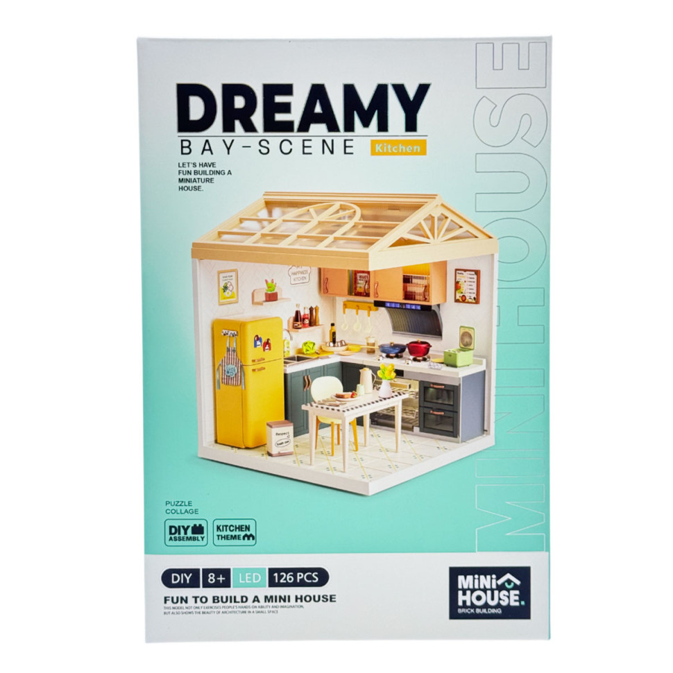 Конструктор-румбокс Кухня Mini House 8005-MH серії 