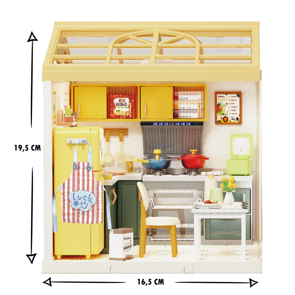 Конструктор-румбокс Кухня Mini House 8005-MH серії 