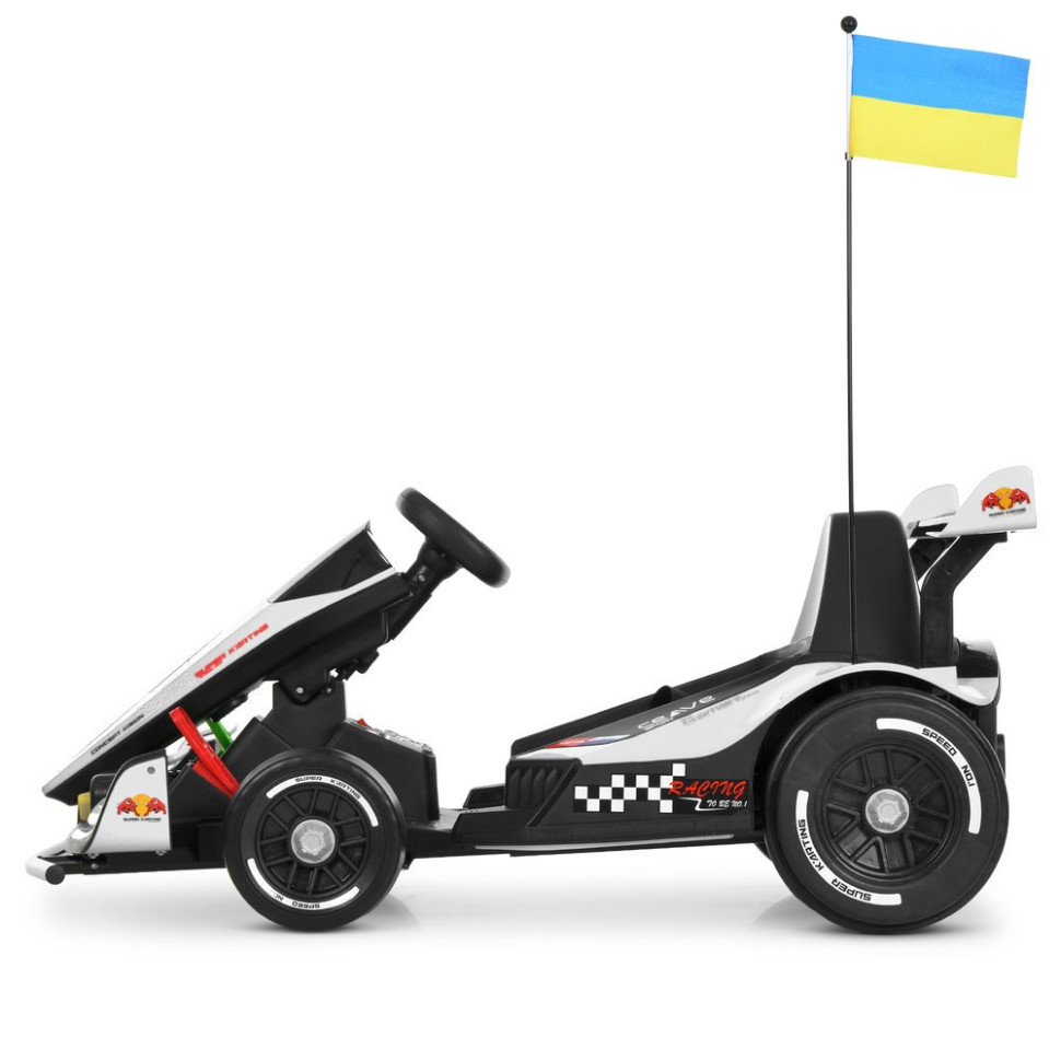 Детский электромобиль Электрокарт Bambi Kart M 6322EBLR-1 до 50 кг
