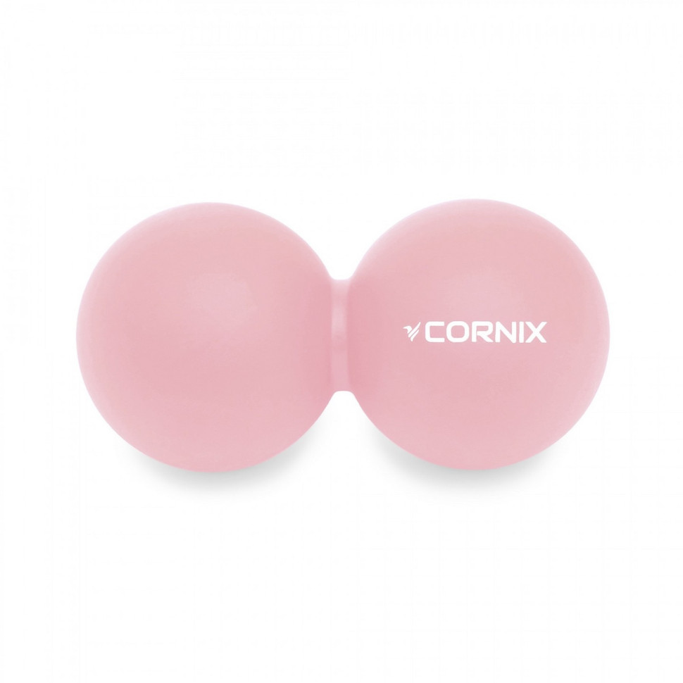Масажний м'яч Lacrosse DuoBall Cornix XR-0116, 6.3 x 12.6 см, Coral
