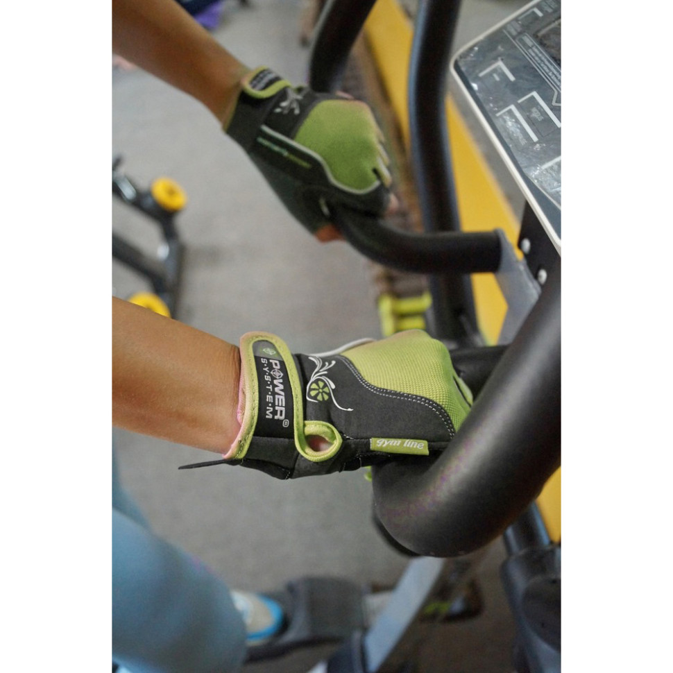Рукавички для фітнесу Woman’s Power Power System PS-2570_XS_Green, XS 20 см