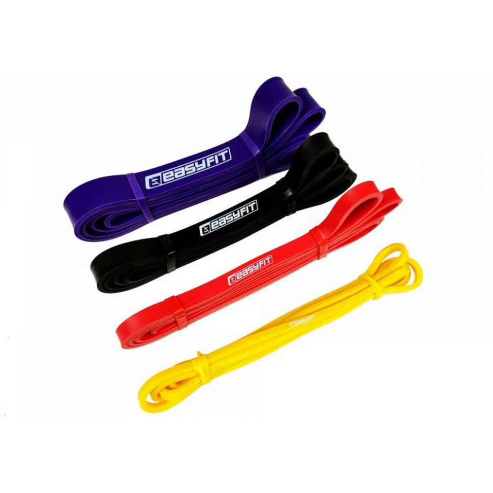 Набор резиновых петлей EasyFit EF-0145, 1-45 кг 4 шт